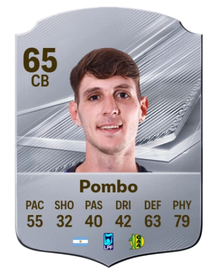 Pombo 65 Silver CB FC 27 card