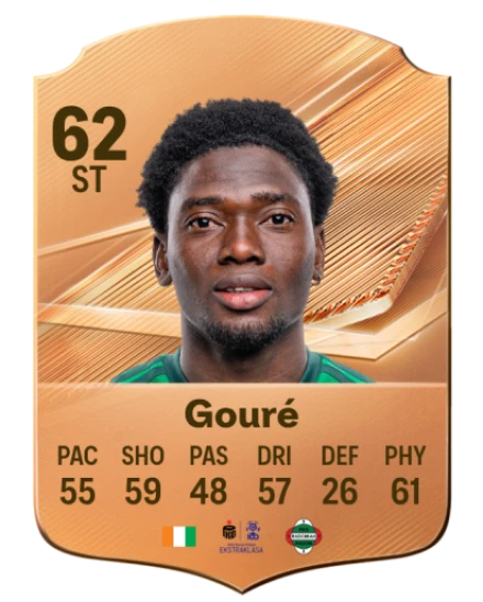 Gouré 62 Bronze ST FC 27 card