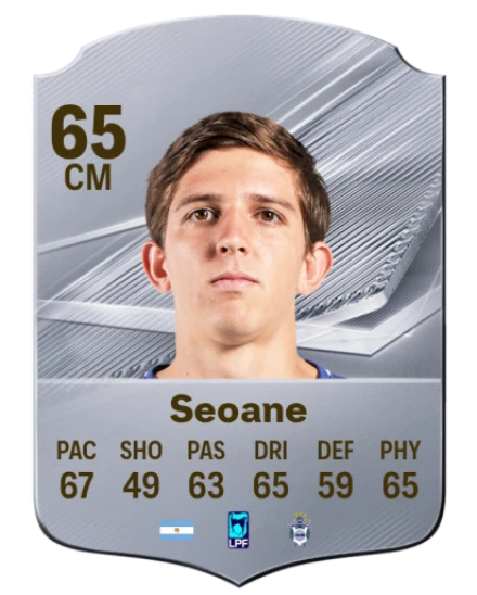 Seoane 65 Silver CM FC 27 card