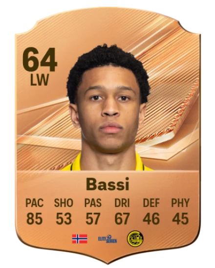 Bassi 64 Bronze LW FC 27 card