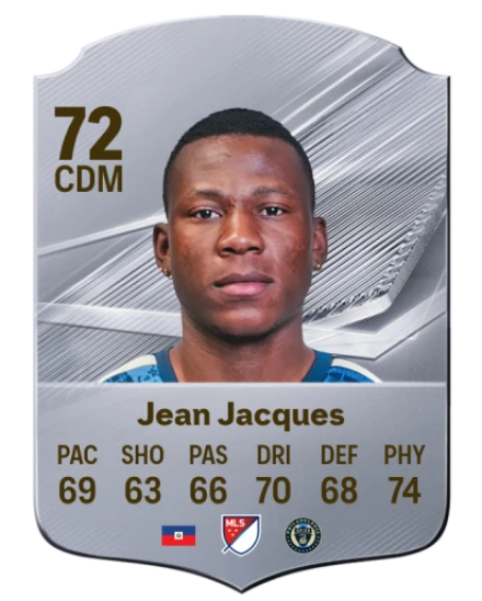 Jean Jacques 72 Common CDM FC 26 card