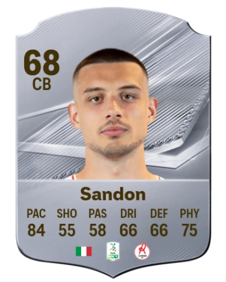 Sandon 68 Common CB FC 26 card