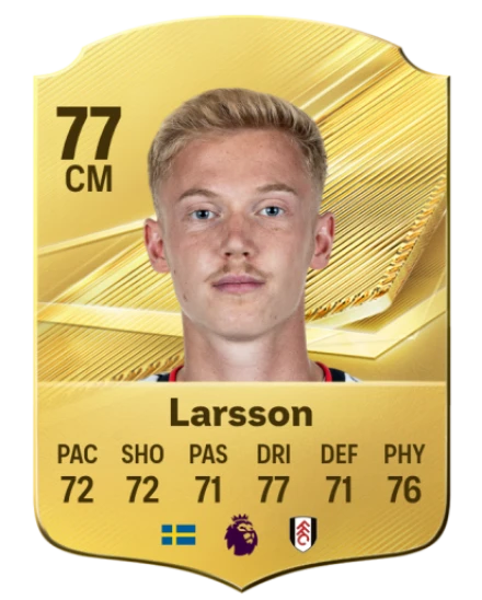 Larsson 77 Rare CM FC 26 card