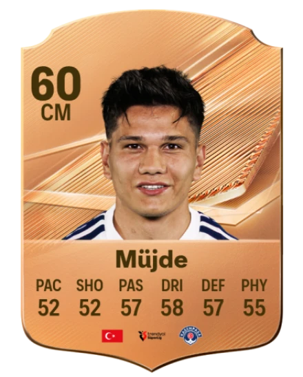 Müjde 60 Bronze CM FC 27 card