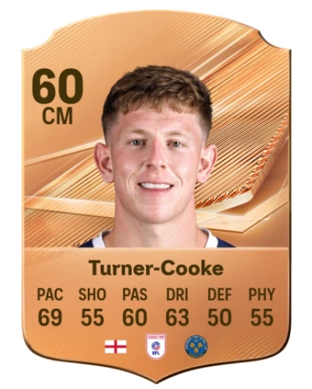 Turner-Cooke 60 Common CM FC 26 card
