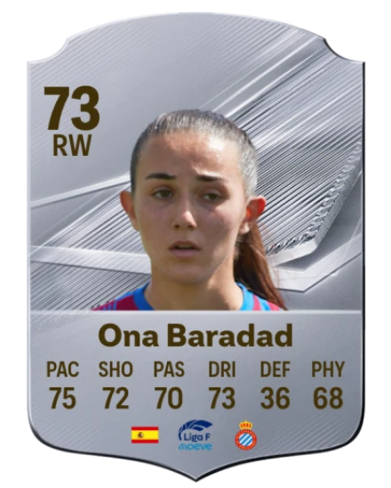 Ona Baradad 73 Common RW FC 26 card