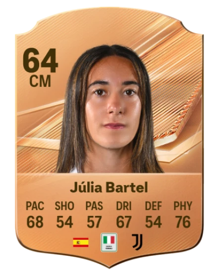 Júlia Bartel 64 Bronze CM FC 27 card