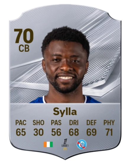 Sylla 70 Silver CB FC 27 card