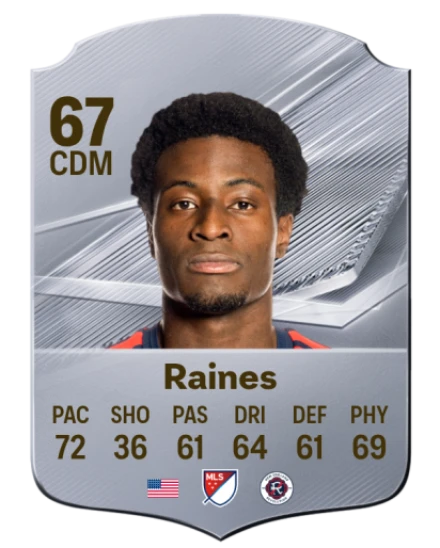 Raines 67 Silver CDM FC 27 card