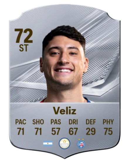 Veliz 72 Common ST FC 26 card