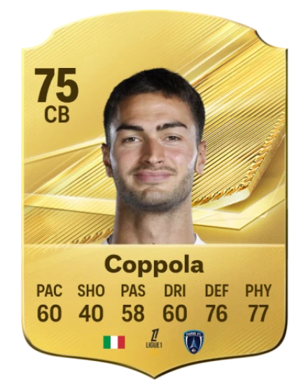 Coppola 75 Common CB FC 26 card