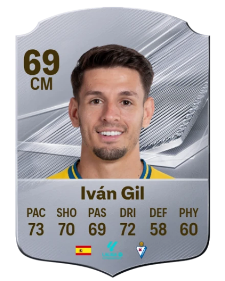 Iván Gil 69 Common CM FC 26 card