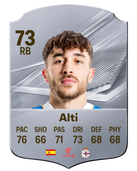 Alti 73 Silver RB FC 27 card