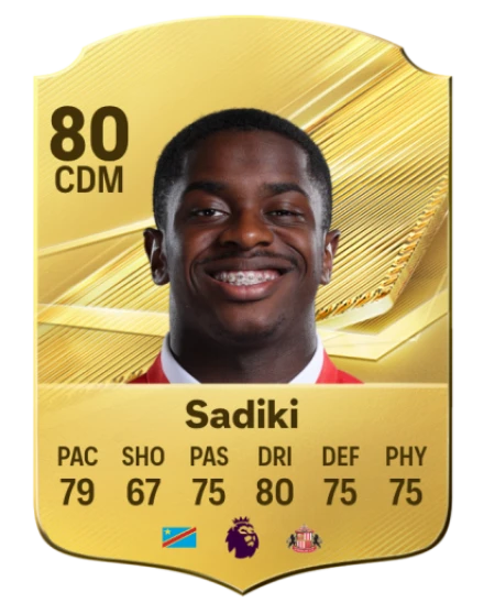 Sadiki 80 Common CDM FC 26 card