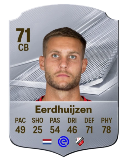 Eerdhuijzen 71 Common CB FC 26 card