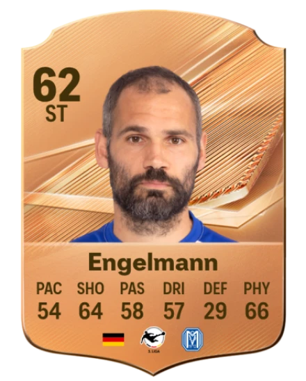Engelmann 62 Bronze ST FC 27 card