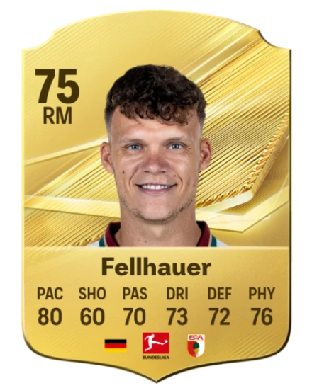 Fellhauer 75 Common RM FC 26 card