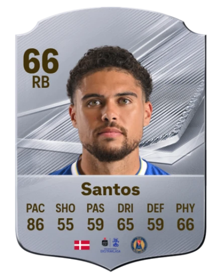 Santos 66 Common RB FC 26 card