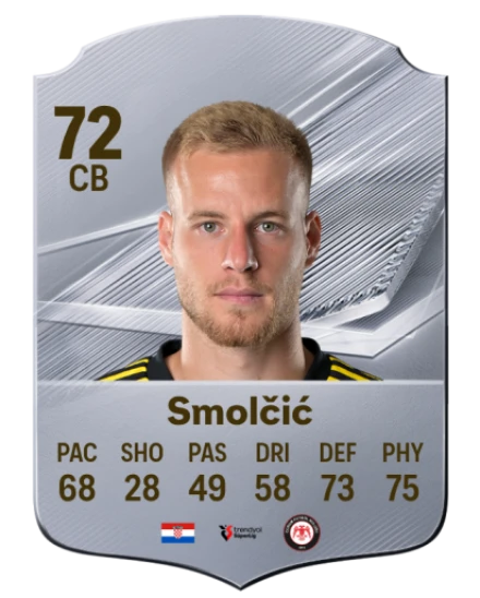 Smolčić 72 Common CB FC 26 card