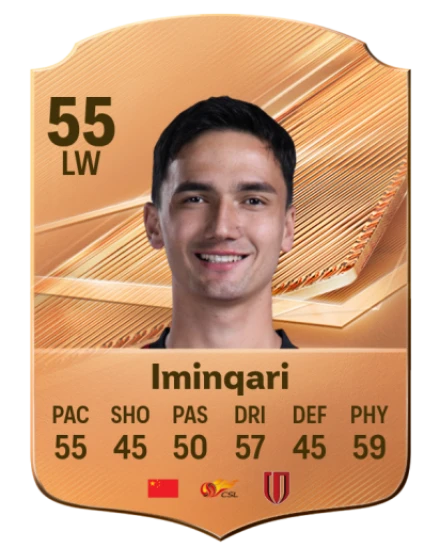 Iminqari 55 Bronze LW FC 27 card