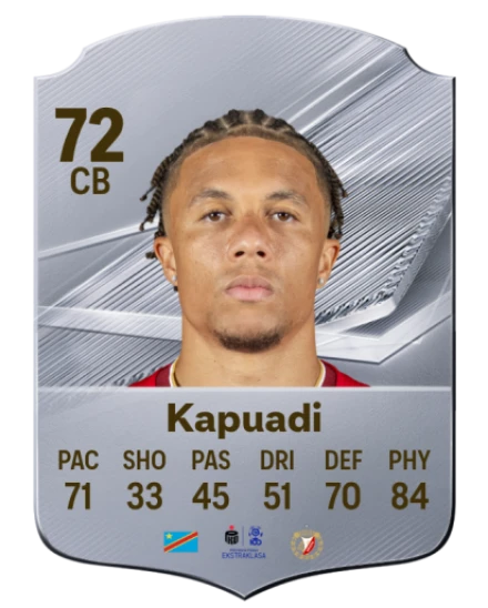 Kapuadi 72 Common CB FC 26 card