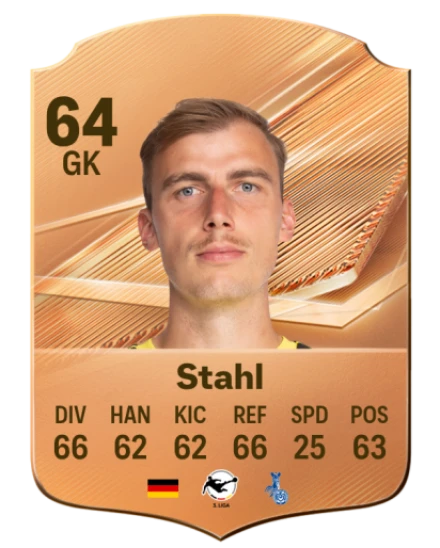 Stahl 64 Common GK FC 26 card