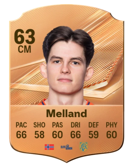 Melland 63 Bronze CM FC 27 card