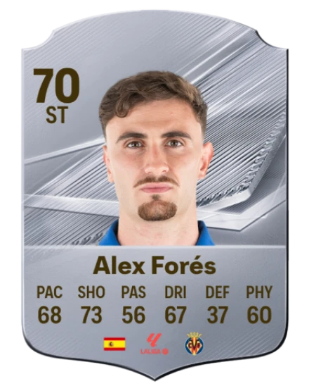 Alex Forés 70 Common ST FC 26 card