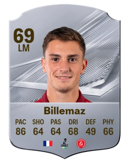 Billemaz 69 Common LM FC 26 card