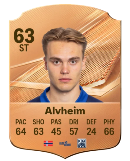 Alvheim 63 Bronze ST FC 27 card