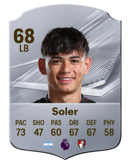 Soler 68 Silver LB FC 27 card
