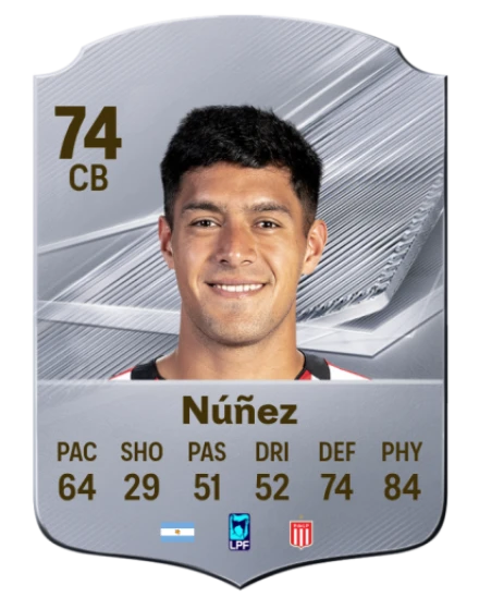 Núñez 74 Common CB FC 26 card