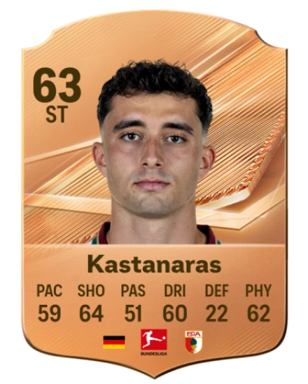 Kastanaras 63 Bronze ST FC 27 card