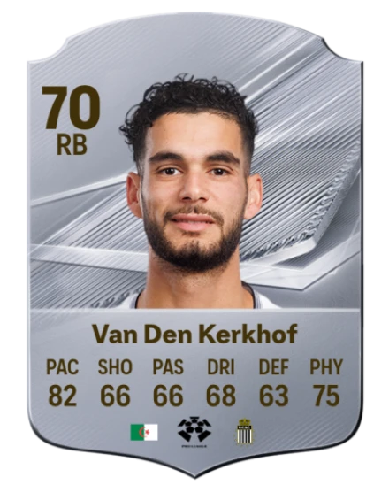 Van Den Kerkhof 70 Common RB FC 26 card