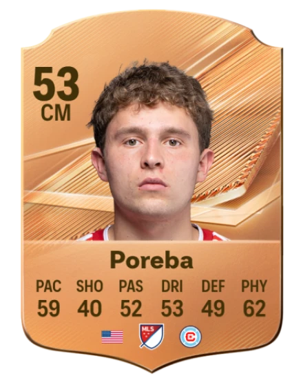 Poreba 53 Bronze CM FC 27 card