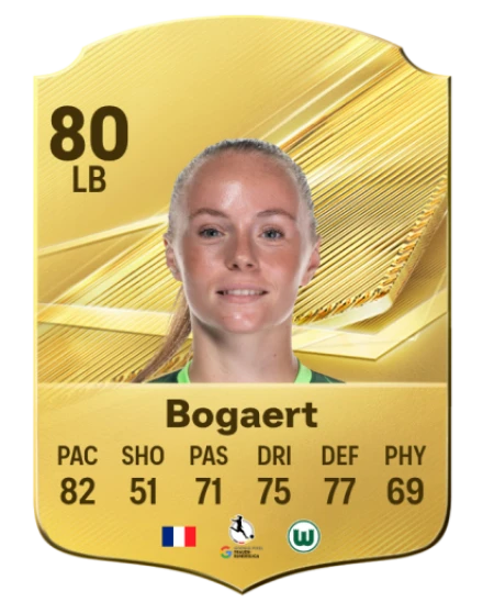 Bogaert 80 Common LB FC 26 card