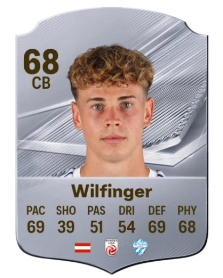 Wilfinger 68 Common CB FC 26 card
