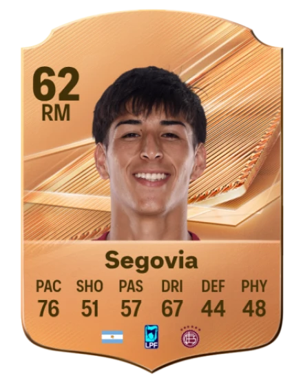 Segovia 62 Bronze RM FC 27 card