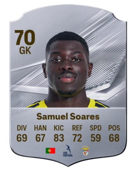 Samuel Soares 70 Silver GK FC 27 card