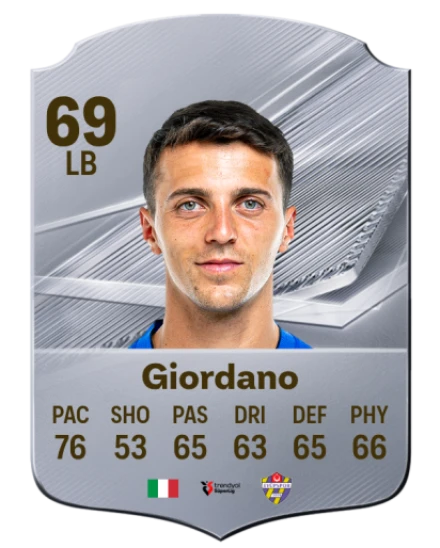 Giordano 69 Common LB FC 26 card