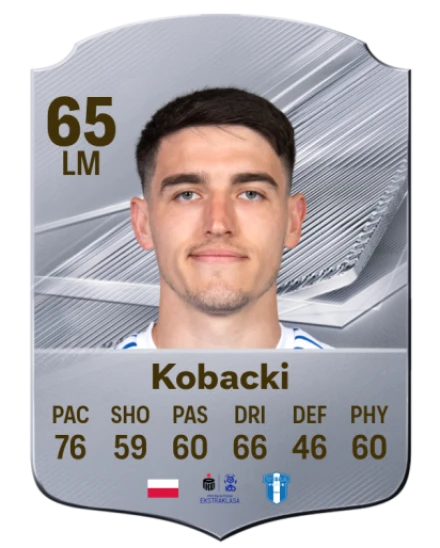Kobacki 65 Common LM FC 26 card