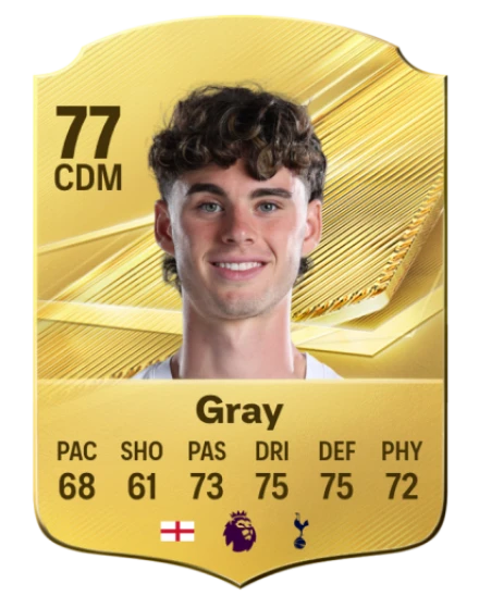 Gray 77 Gold CDM FC 27 card