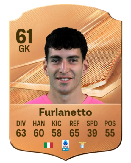 Furlanetto 61 Bronze GK FC 27 card