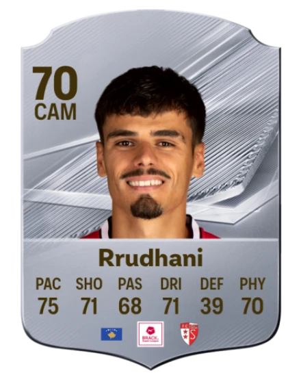 Rrudhani 70 Common CAM FC 26 card