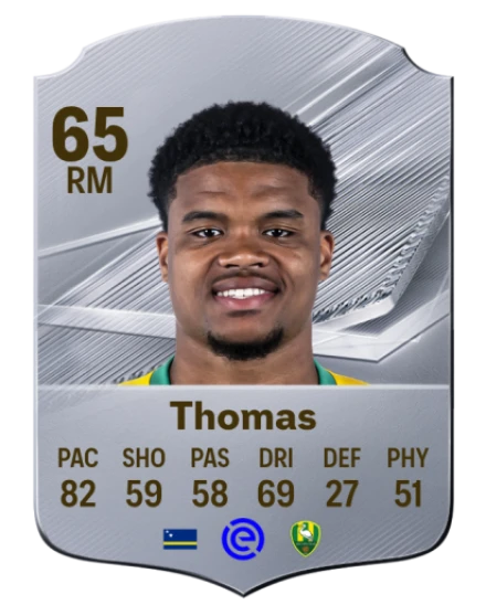 Thomas 65 Common RM FC 26 card