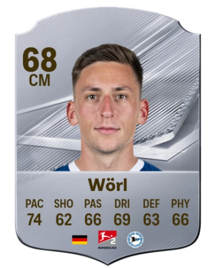 Wörl 68 Common CM FC 26 card