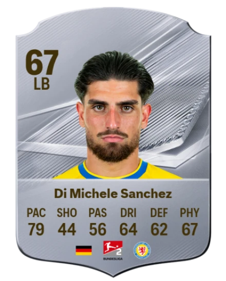 Di Michele Sanchez 67 Common LB FC 26 card