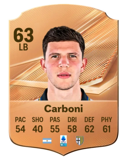 Carboni 63 Bronze LB FC 27 card