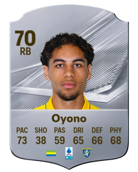 Oyono 70 Silver RB FC 27 card