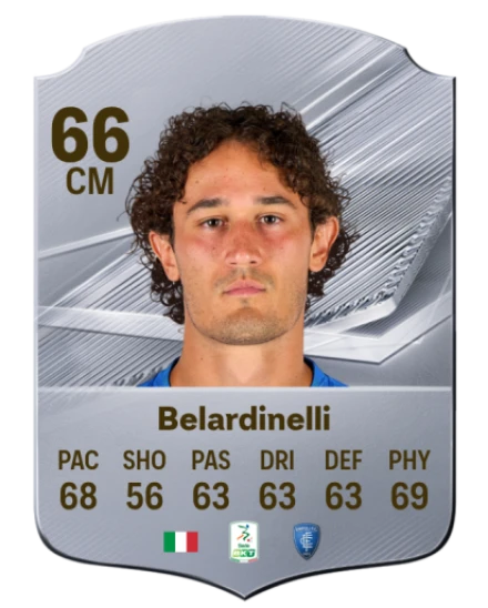 Belardinelli 66 Common CM FC 26 card